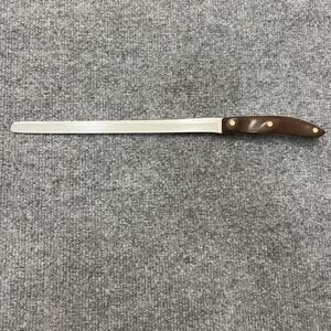 Cutco USA Made Carving Knife 14in Blade Wood Handle Cutlery